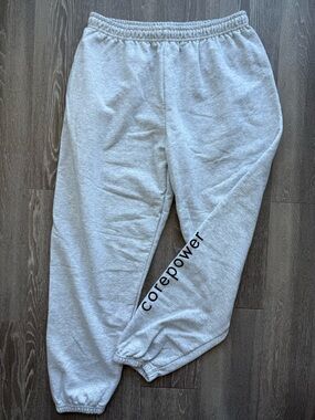 CorePower Light Gray Joggers